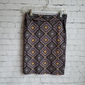 LuLaRoe printed skirt